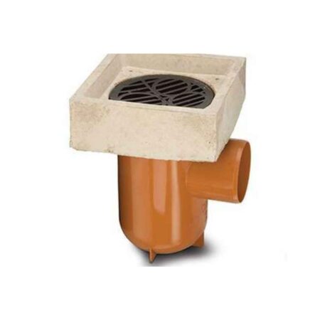 110mm Underground Anti Splash Black