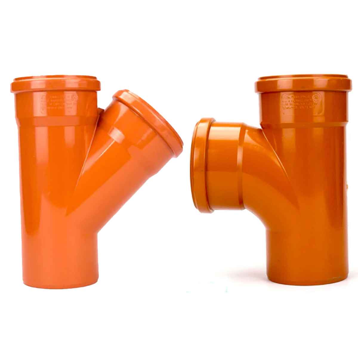 110mm Underground Double Socket Branch