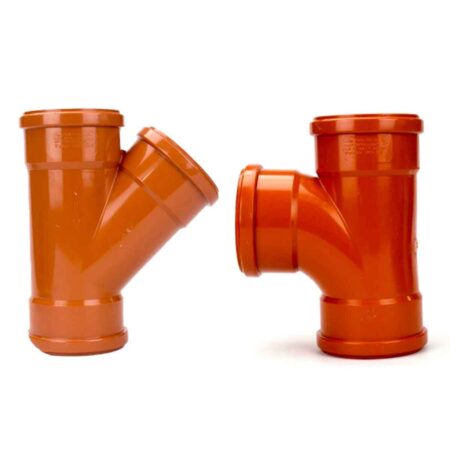 110mm Underground Triple Socket Branch