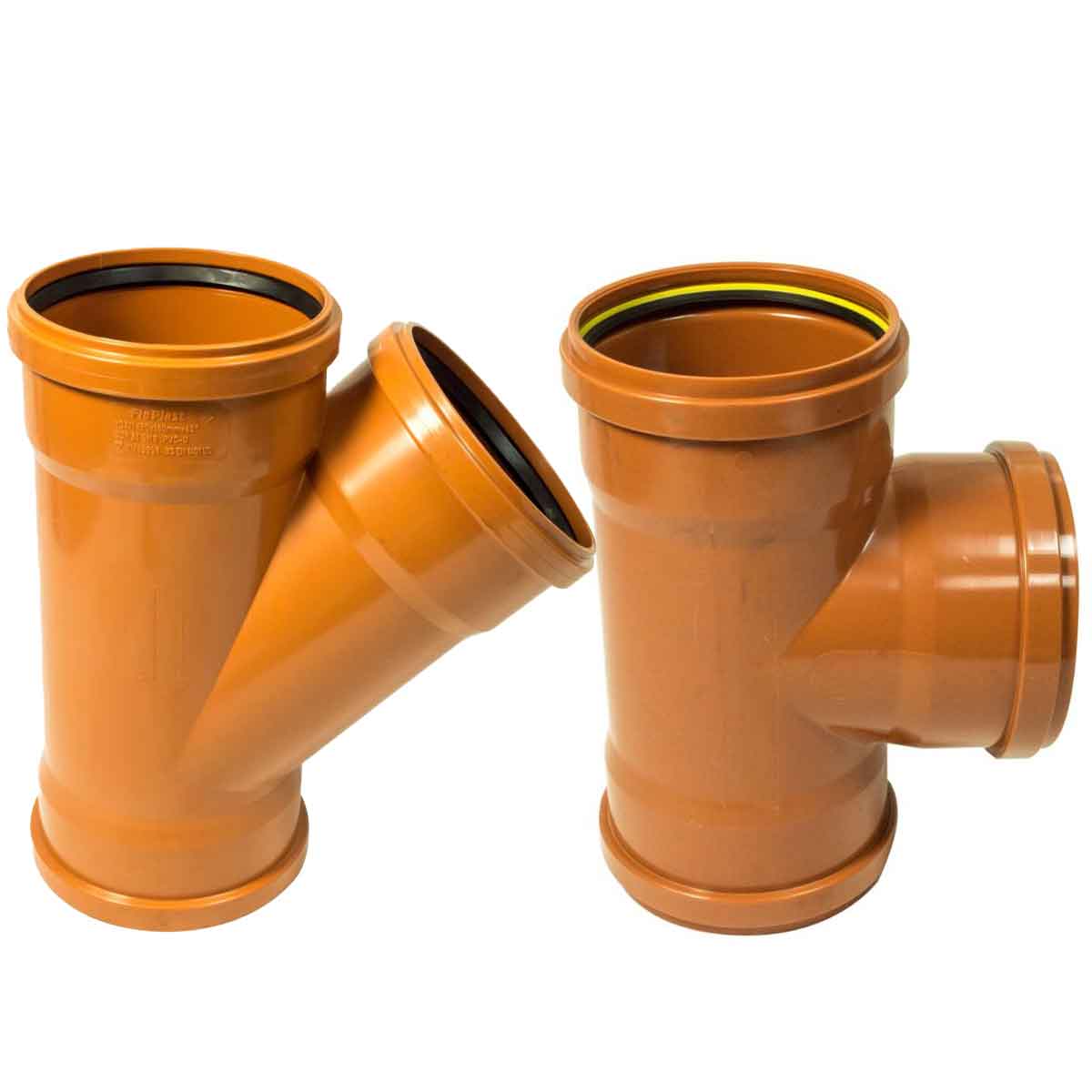 160mm Underground Triple Socket Branch