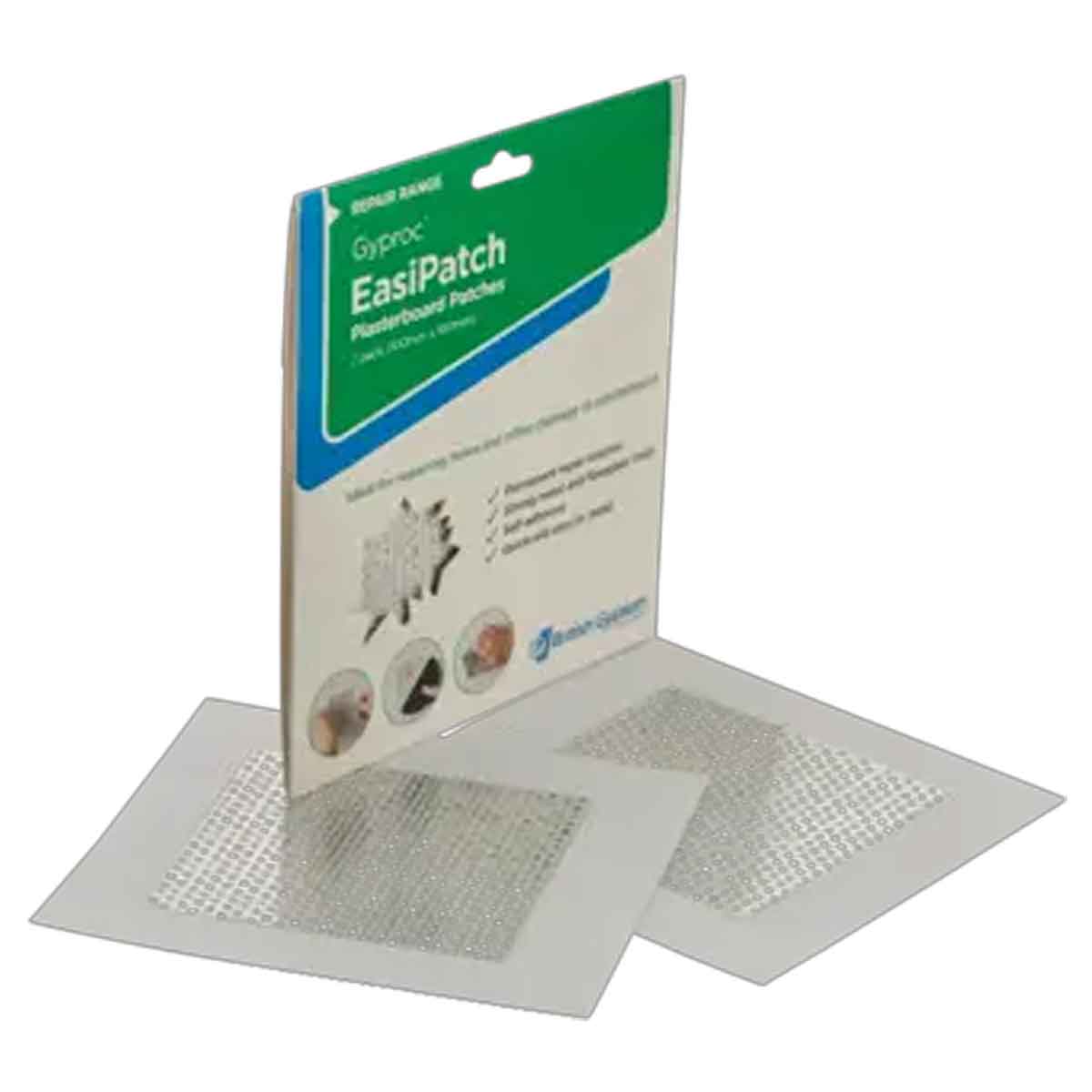 British Gypsum Gyproc EasiPatch Plasterboard Patches 100 x 100mm